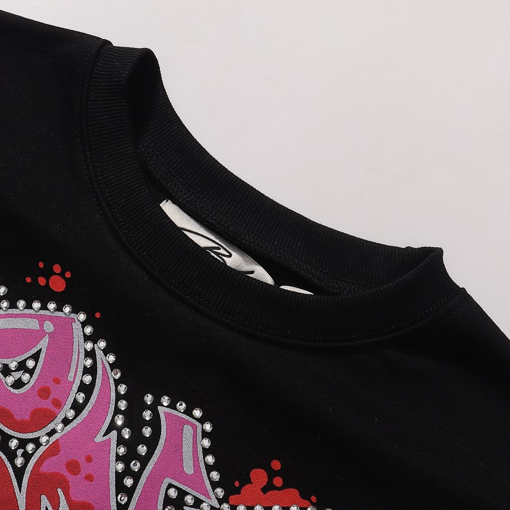 BKYS Revival Money Mood Cropped Graphic T-Shirt — detail