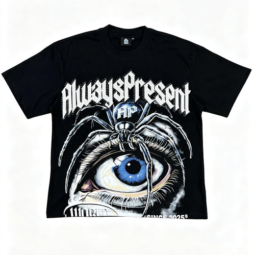ALWAYS-PRESENT Champion Rhinestone Graphic Short-Sleeve T-Shirt — hero