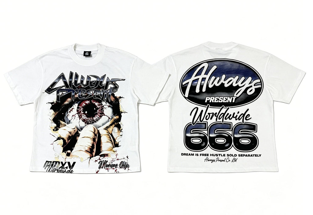 ALWAYS-PRESENT Eye Graphic Short-Sleeve T-Shirt — hero