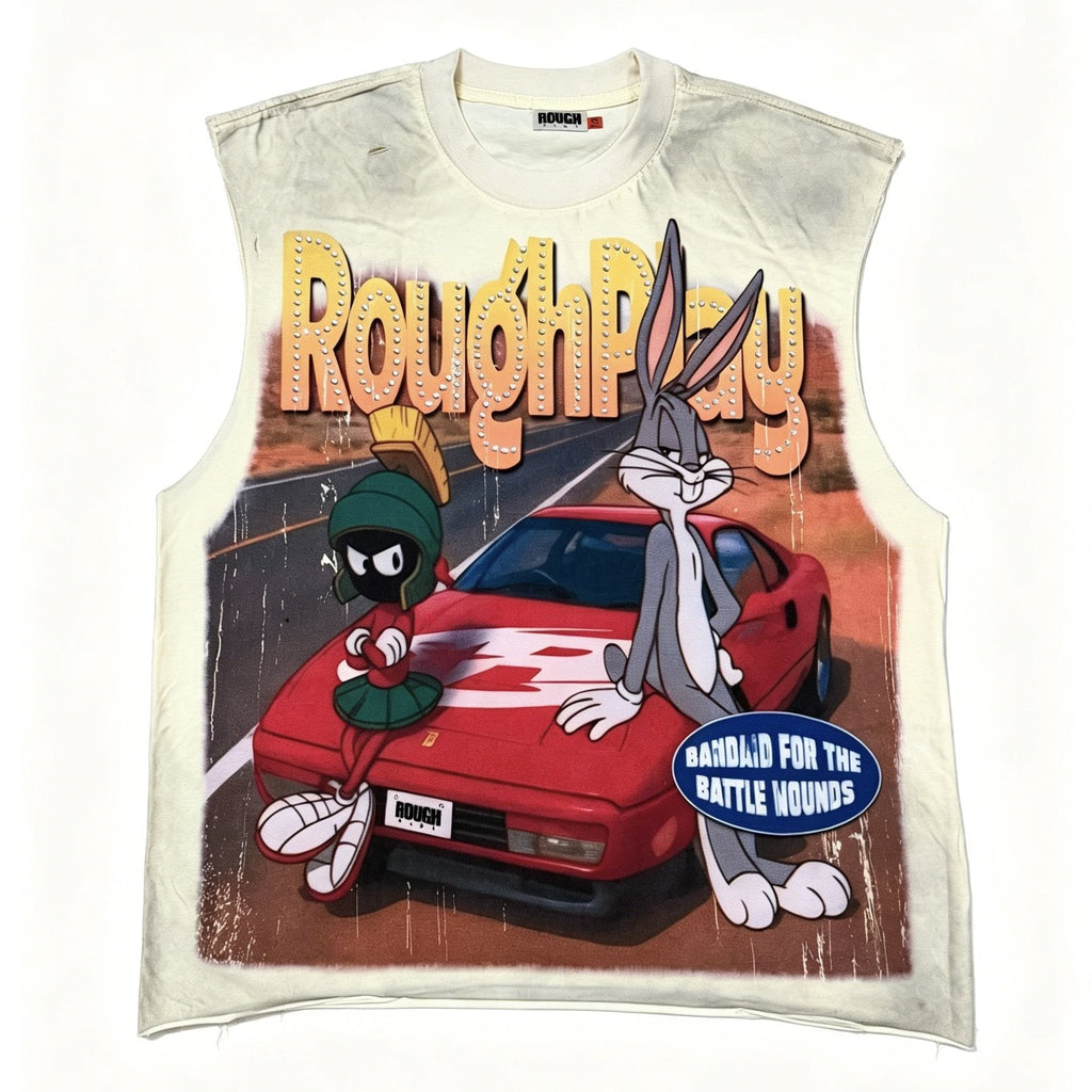 Rough Play Looney Tunes Graphic Sleeveless T-Shirt — hero