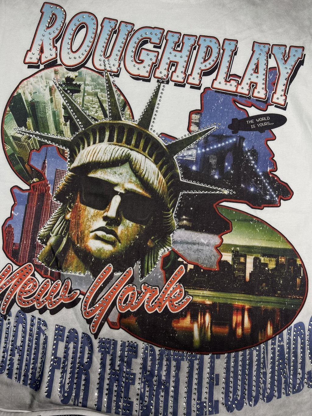 Rough Play Champion Graphic T-Shirt — detail