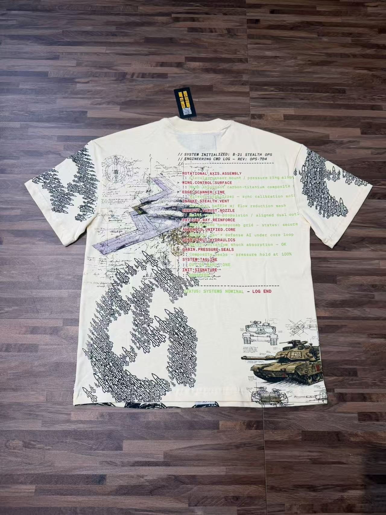 Godspeed Technical Mecha Graphic T-Shirt — back