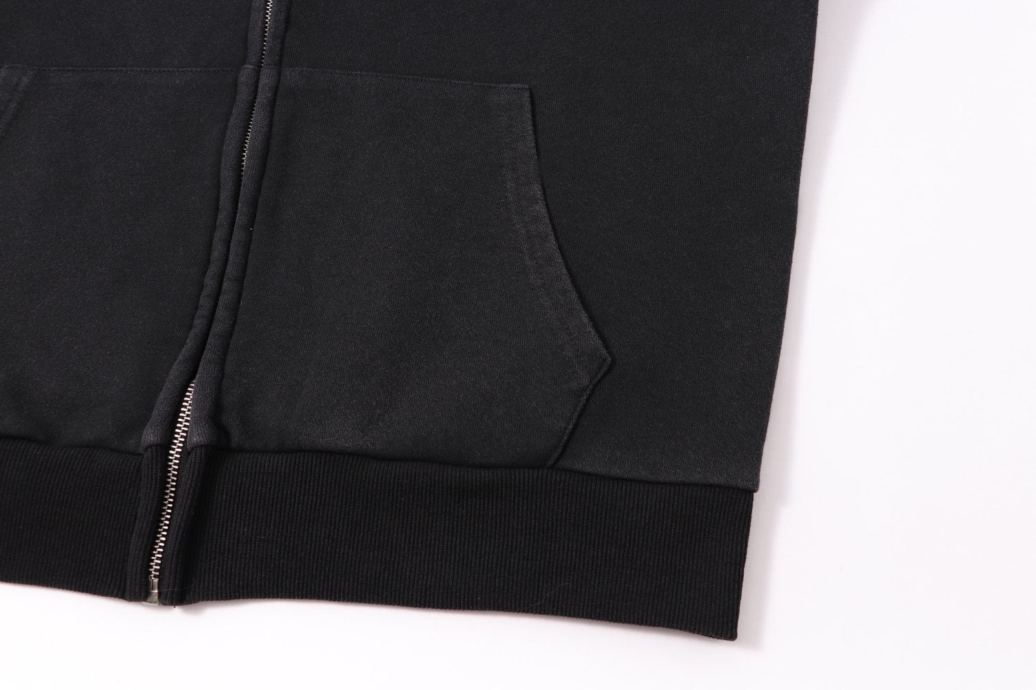 Hellstar Flame Graphic Zip-Up Hoodie — detail