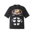 Hellstar Black Graphic Short-Sleeve T-Shirt — hero