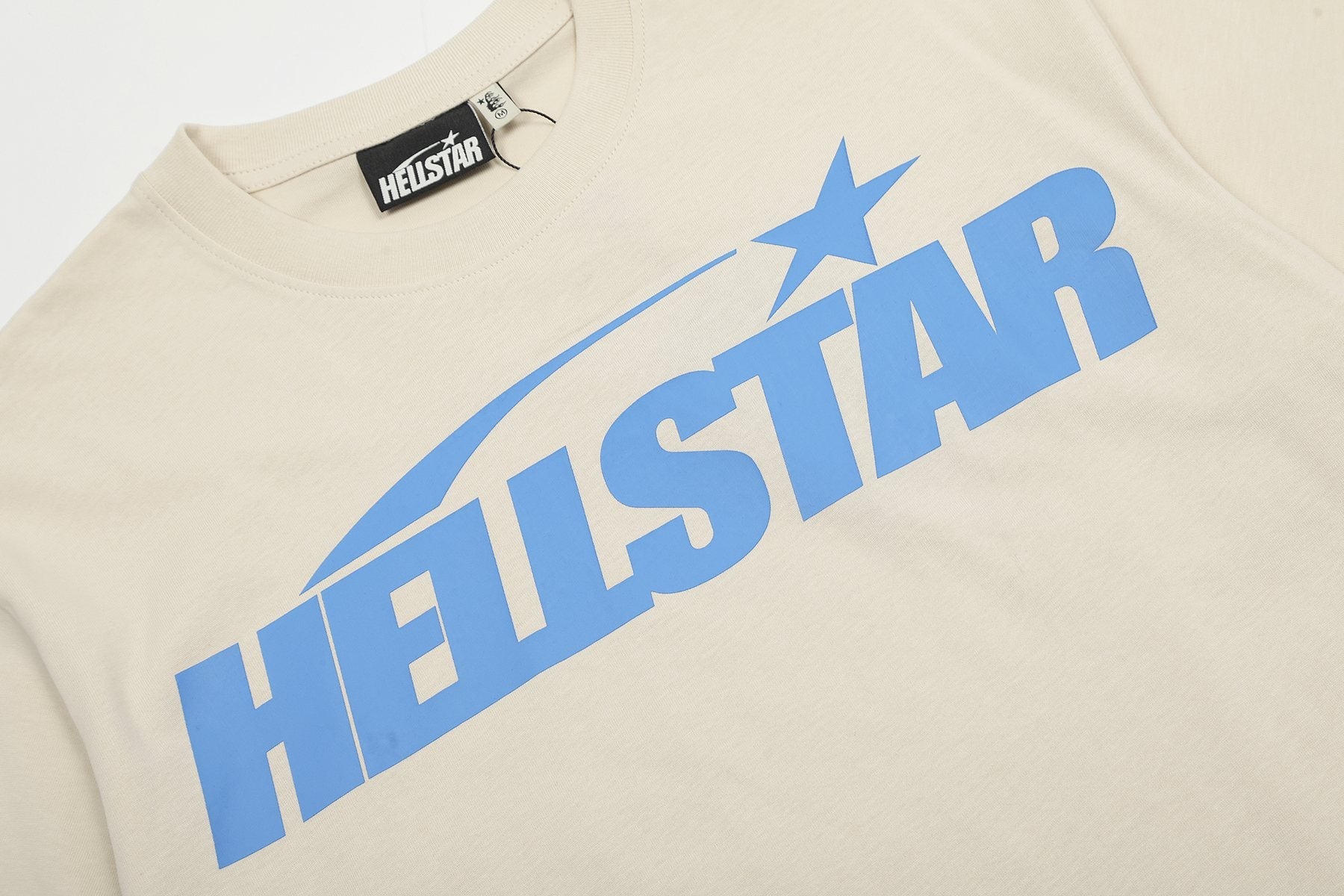 Hellstar Face Star Circle Graphic T-Shirt — detail