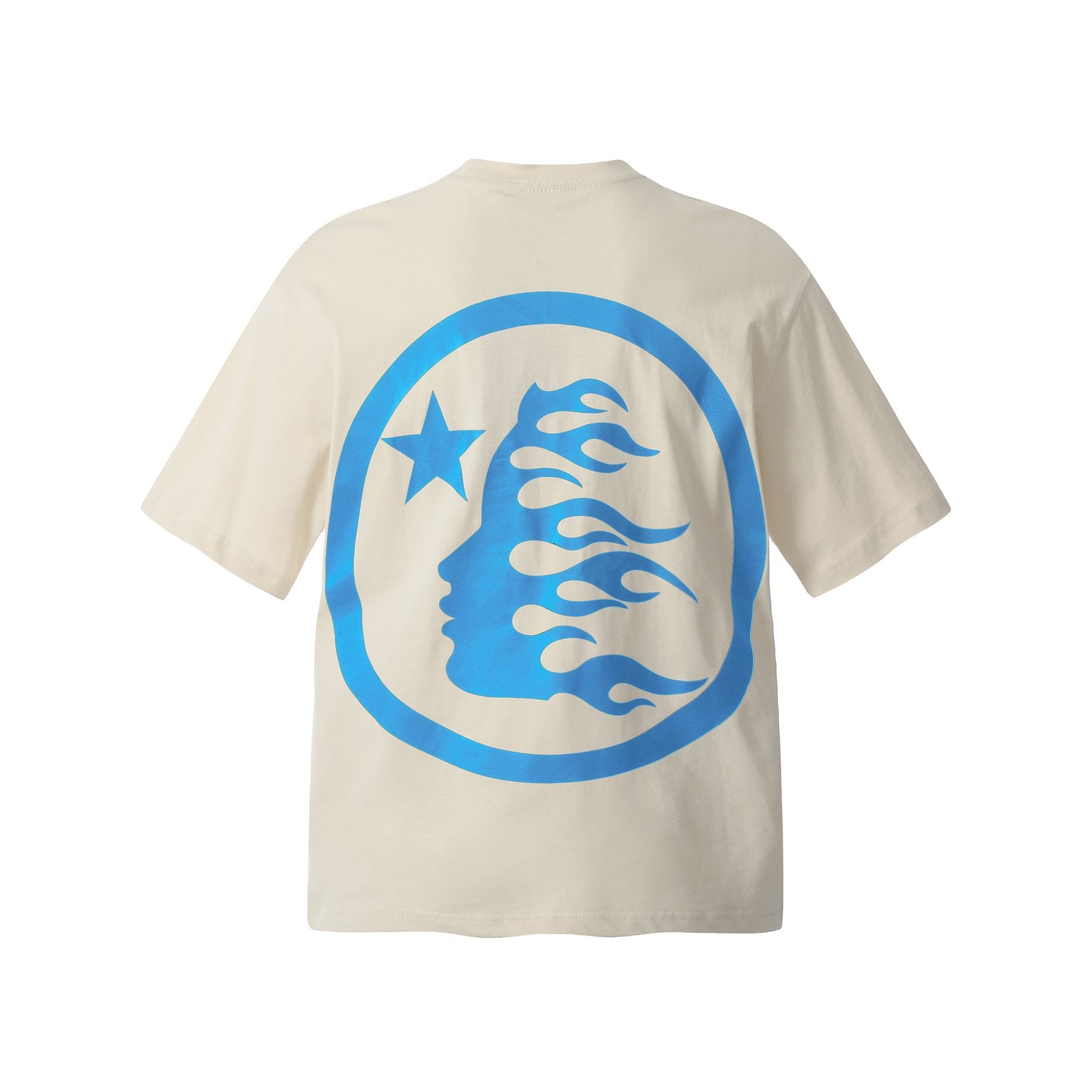 Hellstar Face Star Circle Graphic T-Shirt — back