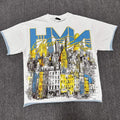 HARMONY City Graphic Contrast-Trim T-Shirt — hero