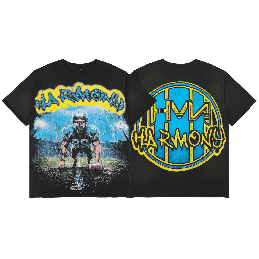 HARMONY Football Graphic T-Shirt — hero