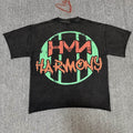 HARMONY HMA Circle Logo Black T-Shirt — hero