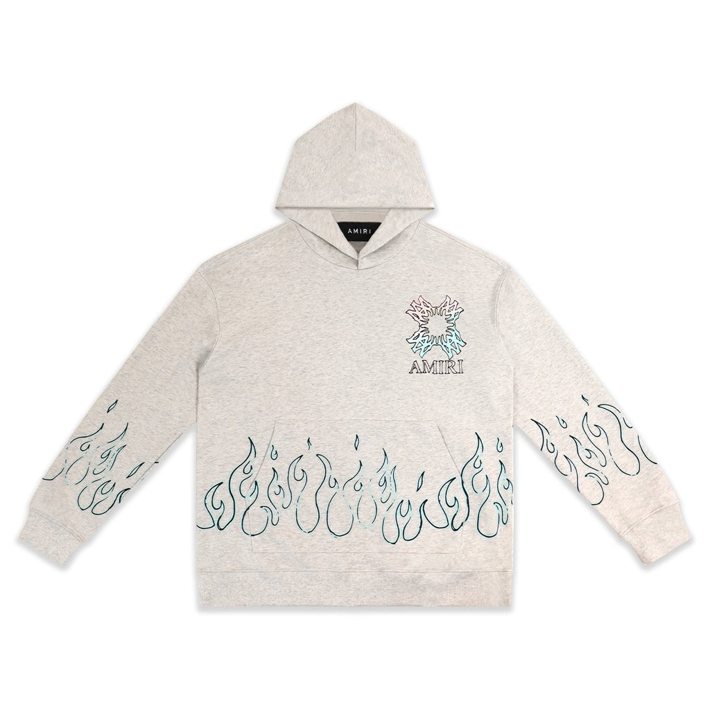 AMIRI Flame Cross Graphic Hoodie — front