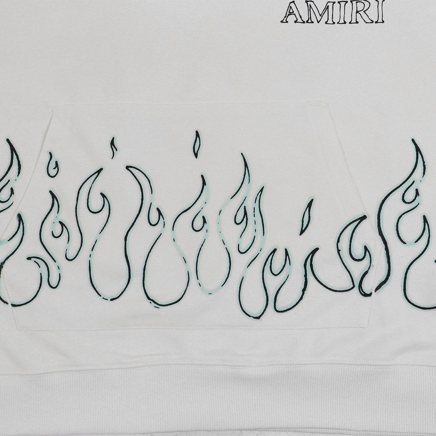 AMIRI Flame Cross Graphic Hoodie — detail