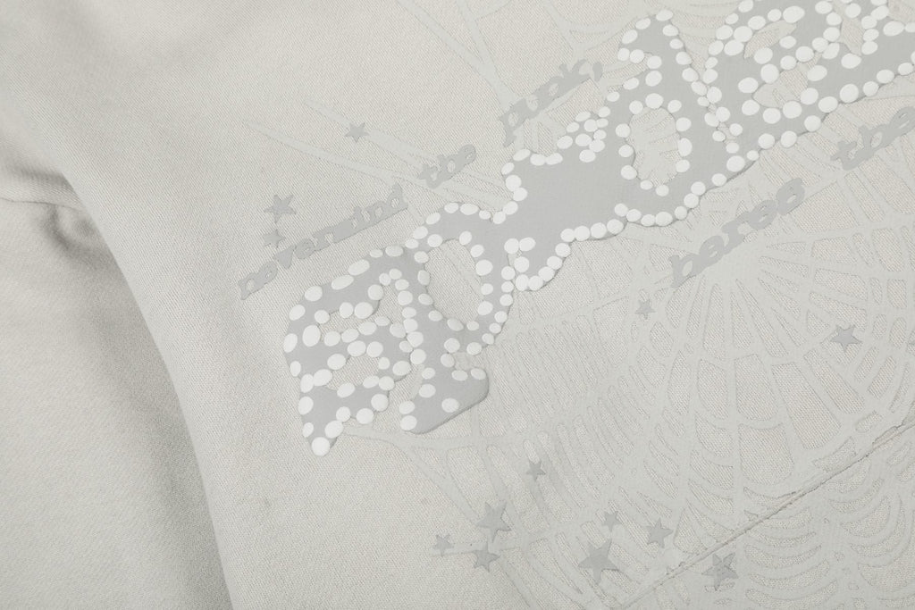 Sp5der Star Graphic Hoodie & Sweatpants Matching Set — detail