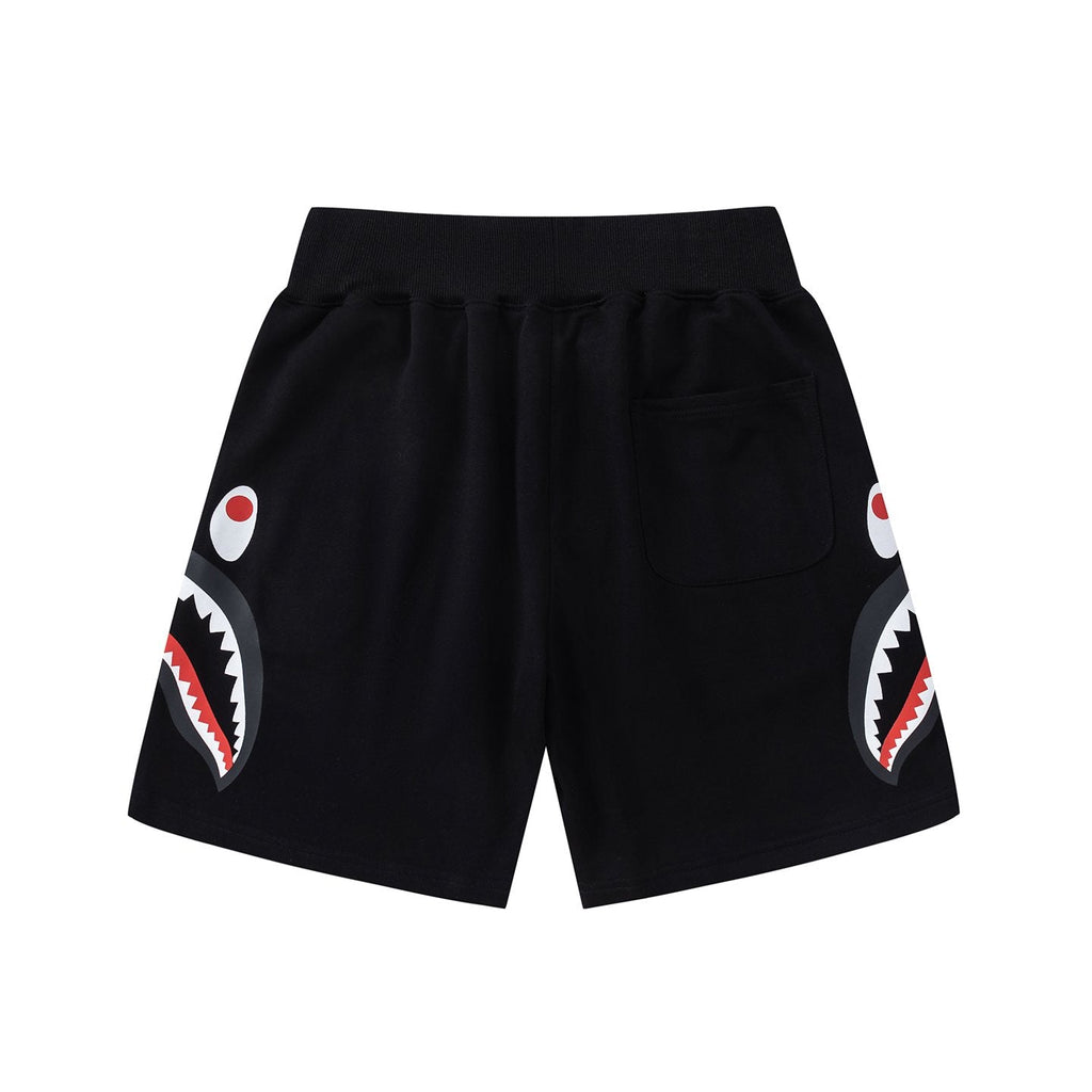 BAPE Shark Eye Graphic Sweat Shorts — back