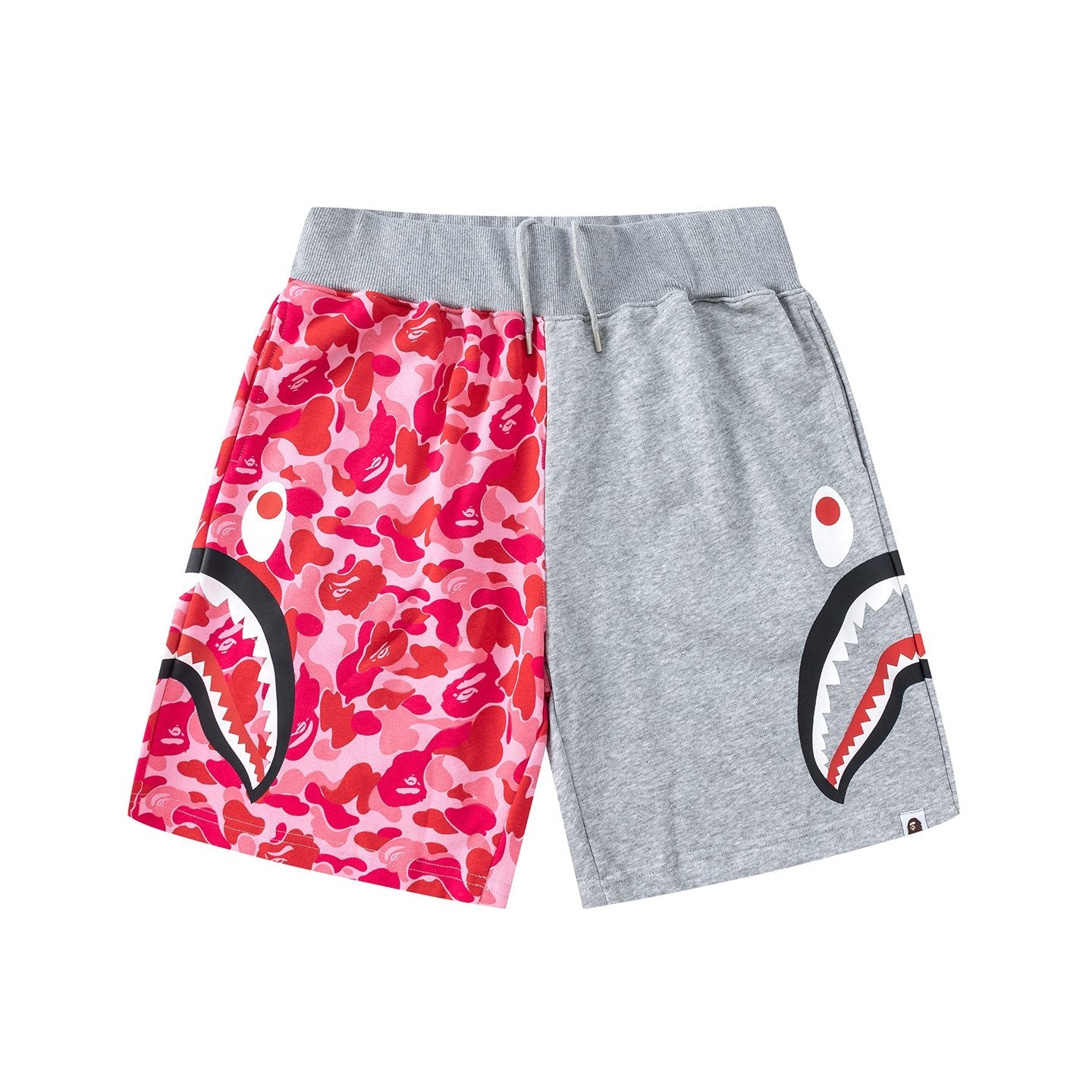 BAPE Shark Eye Graphic Sweat Shorts — back