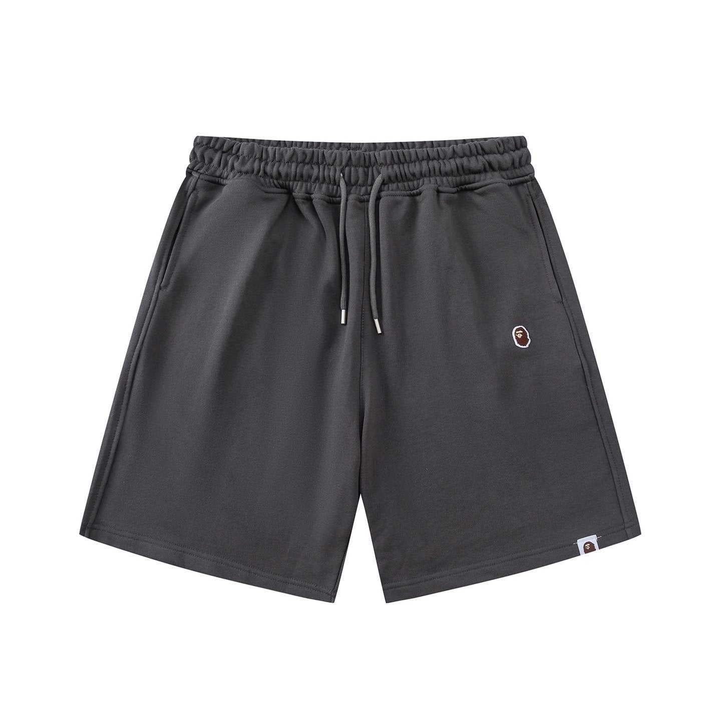 BAPE Ape-Head Logo Drawstring Shorts — front