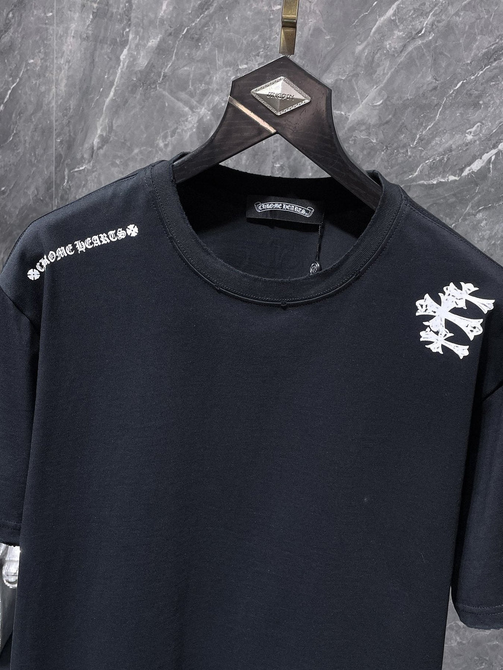 Chrome Hearts Cross Graphic Short-Sleeve T-Shirt — detail