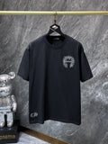 Chrome Hearts Floral Cross Embroidered Graphic T-Shirt — hero