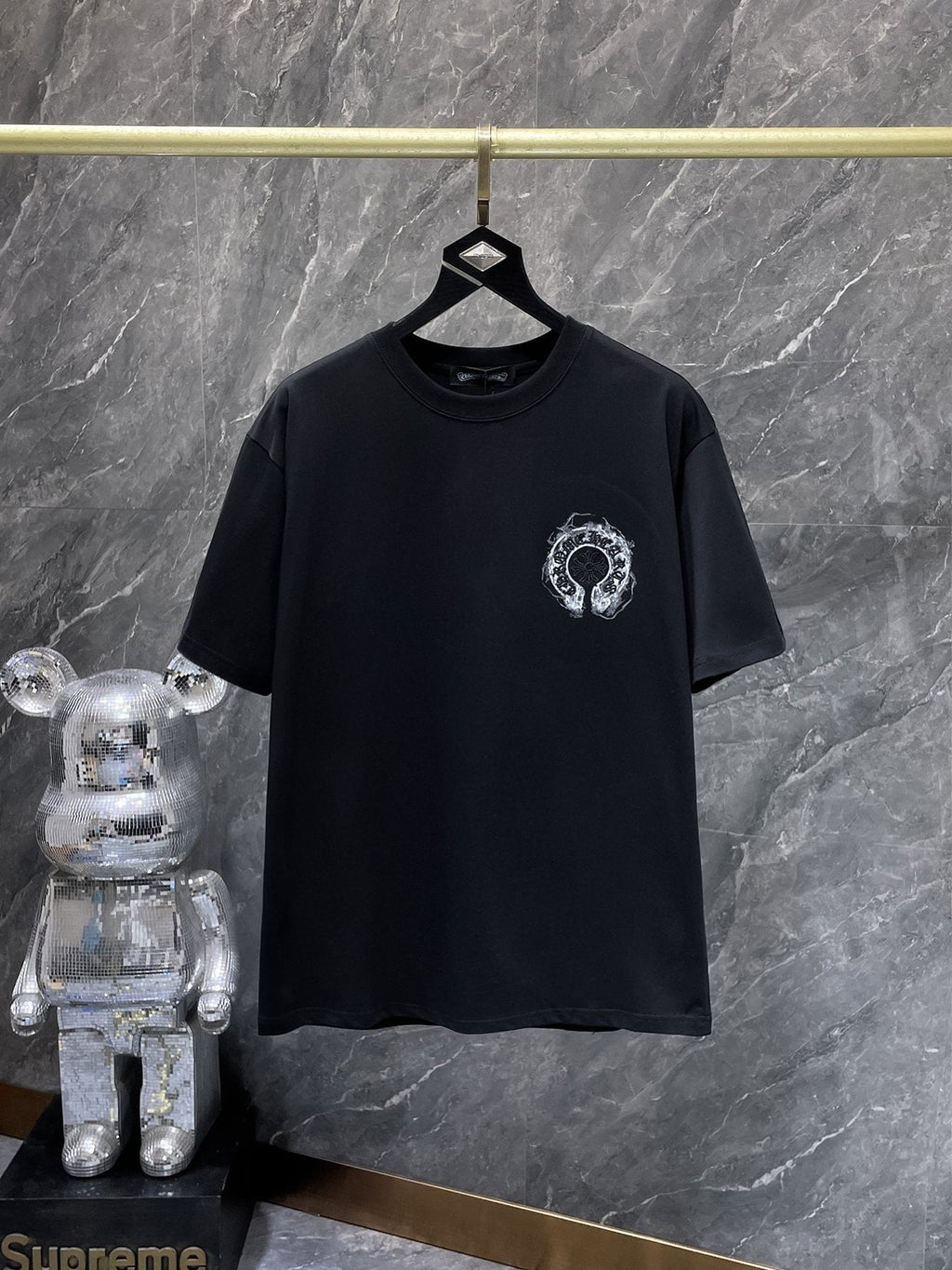 Chrome Hearts Horseshoe Graphic Short-Sleeve T-Shirt — front