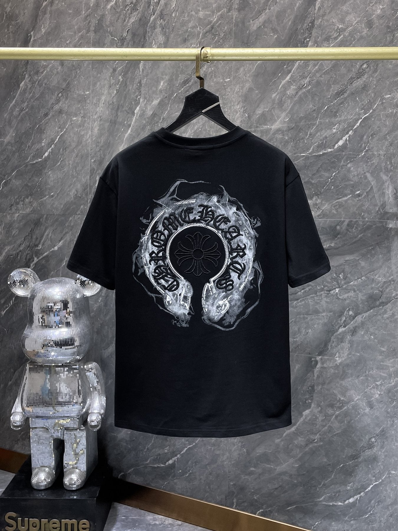 Chrome Hearts Horseshoe Graphic Short-Sleeve T-Shirt — back