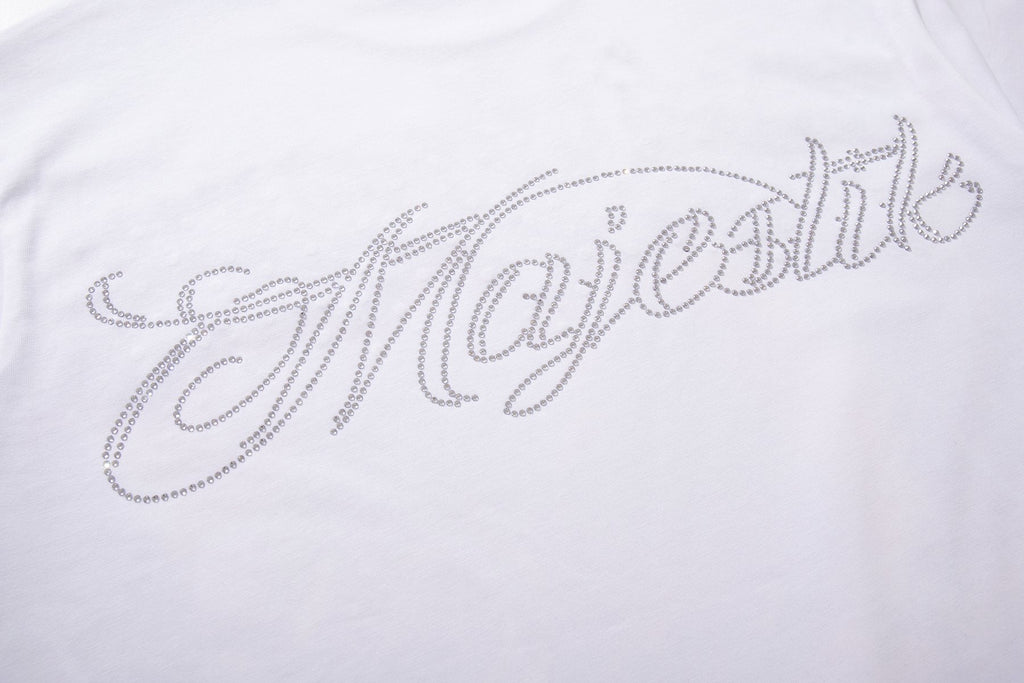 MAJESTIK Skull & Flame Graphic T-Shirt — detail