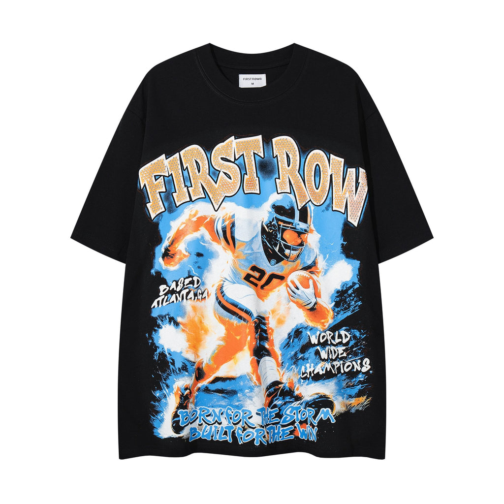 MAJESTIK Football Graphic Short-Sleeve T-Shirt — hero