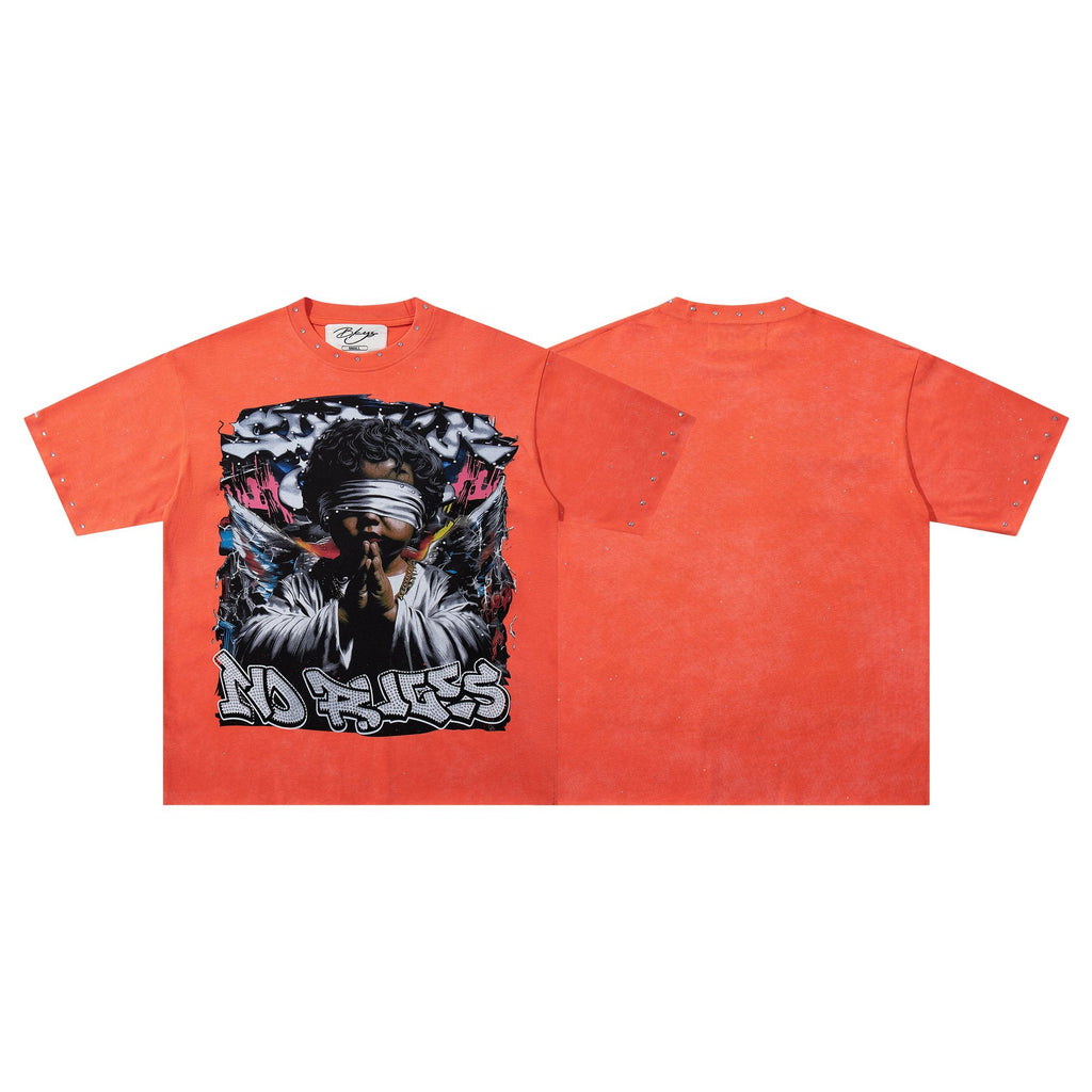 BKYS Revival Rhinestone Portrait Graphic T-Shirt — hero