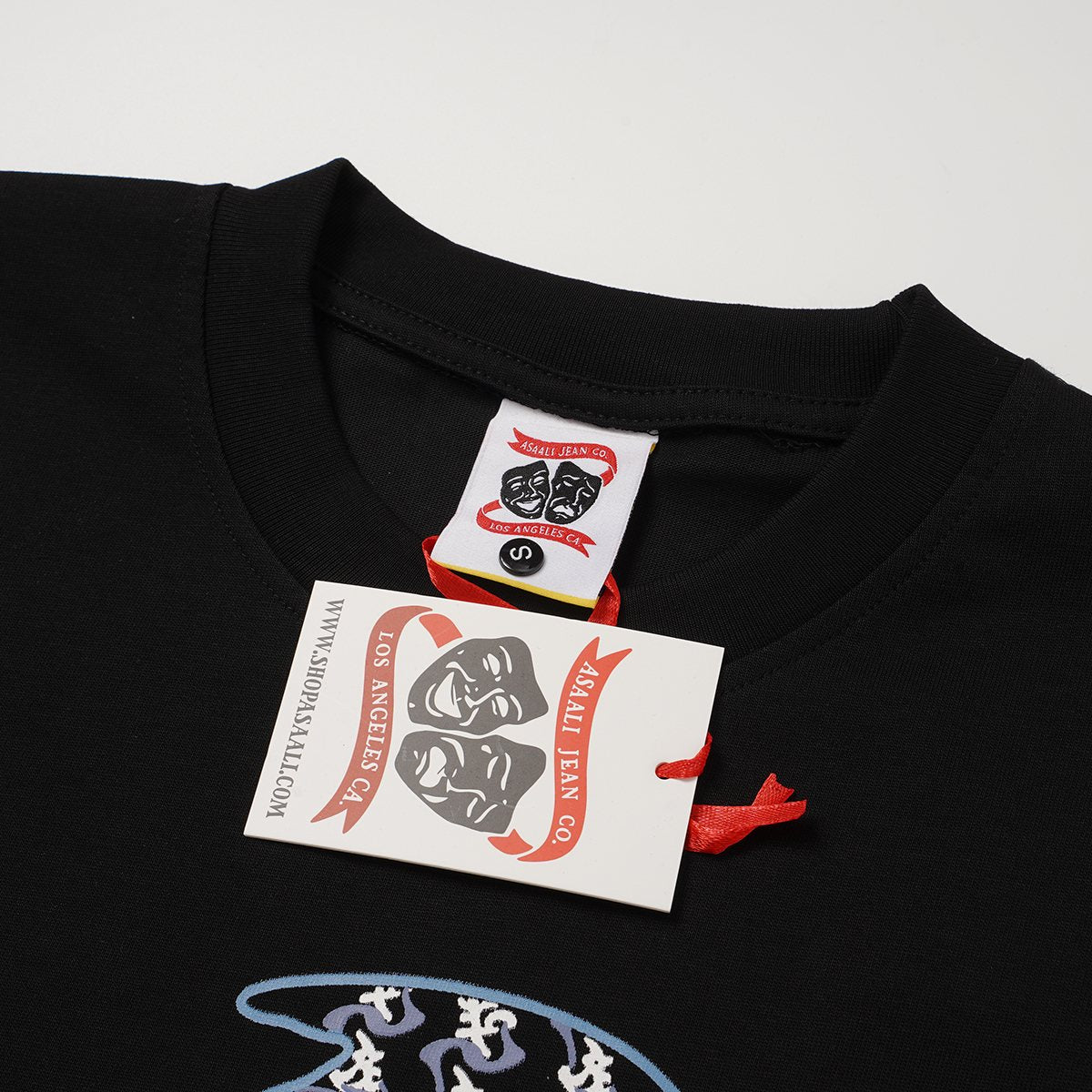 Asaali Abstract Graphic T-Shirt — hang_tag