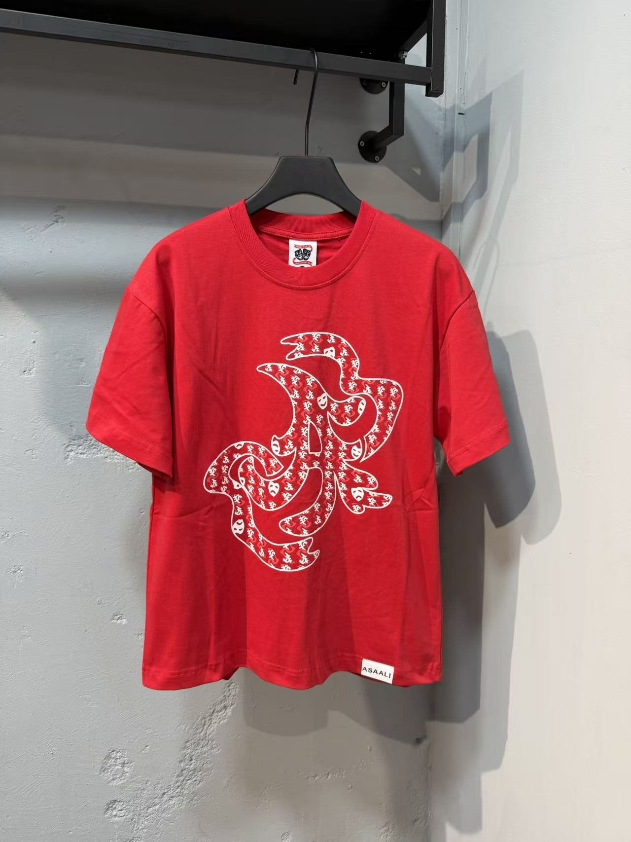 Asaali Abstract Graphic T-Shirt — front