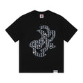 Asaali Abstract Graphic T-Shirt — front