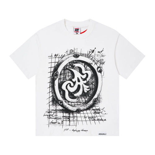 ASAALL Circular Technical Graphic T-Shirt — hero