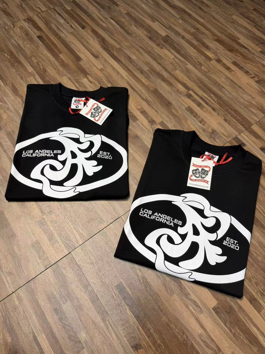 ASAALL Los Angeles California Abstract Graphic T-Shirt — context