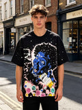 ASAALL Space Astronaut Graphic Short-Sleeve T-Shirt — hero