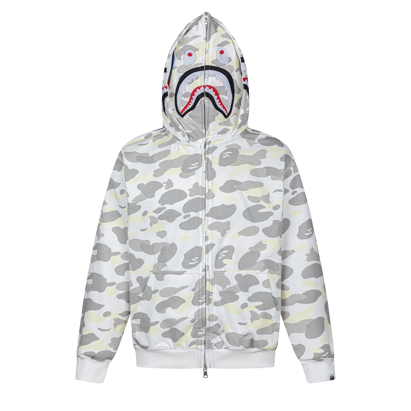 BAPE Shark Camo Full-Zip Hoodie — hero