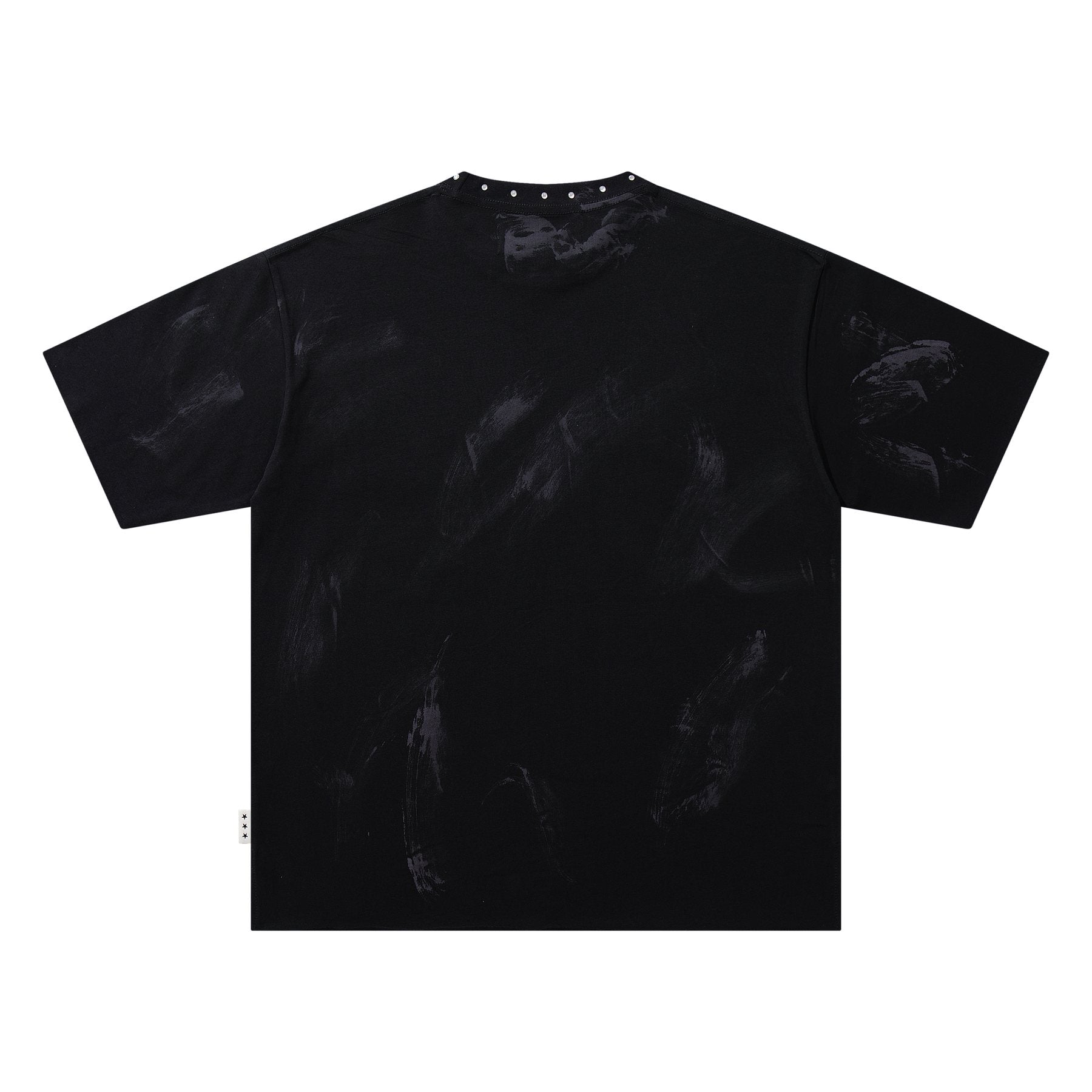 BKYS Revival Rhinestone City Graffiti Graphic T-Shirt — back
