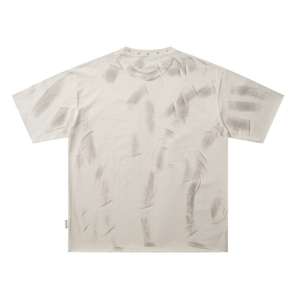 BKYS Revival Rhinestone City Graffiti Graphic T-Shirt — back