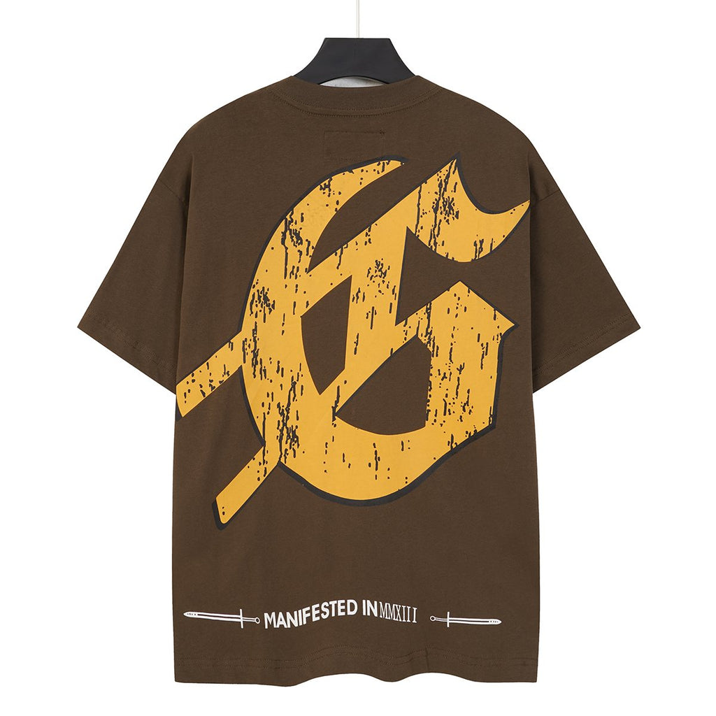 Godspeed 5010 Statue Graphic T-Shirt — back