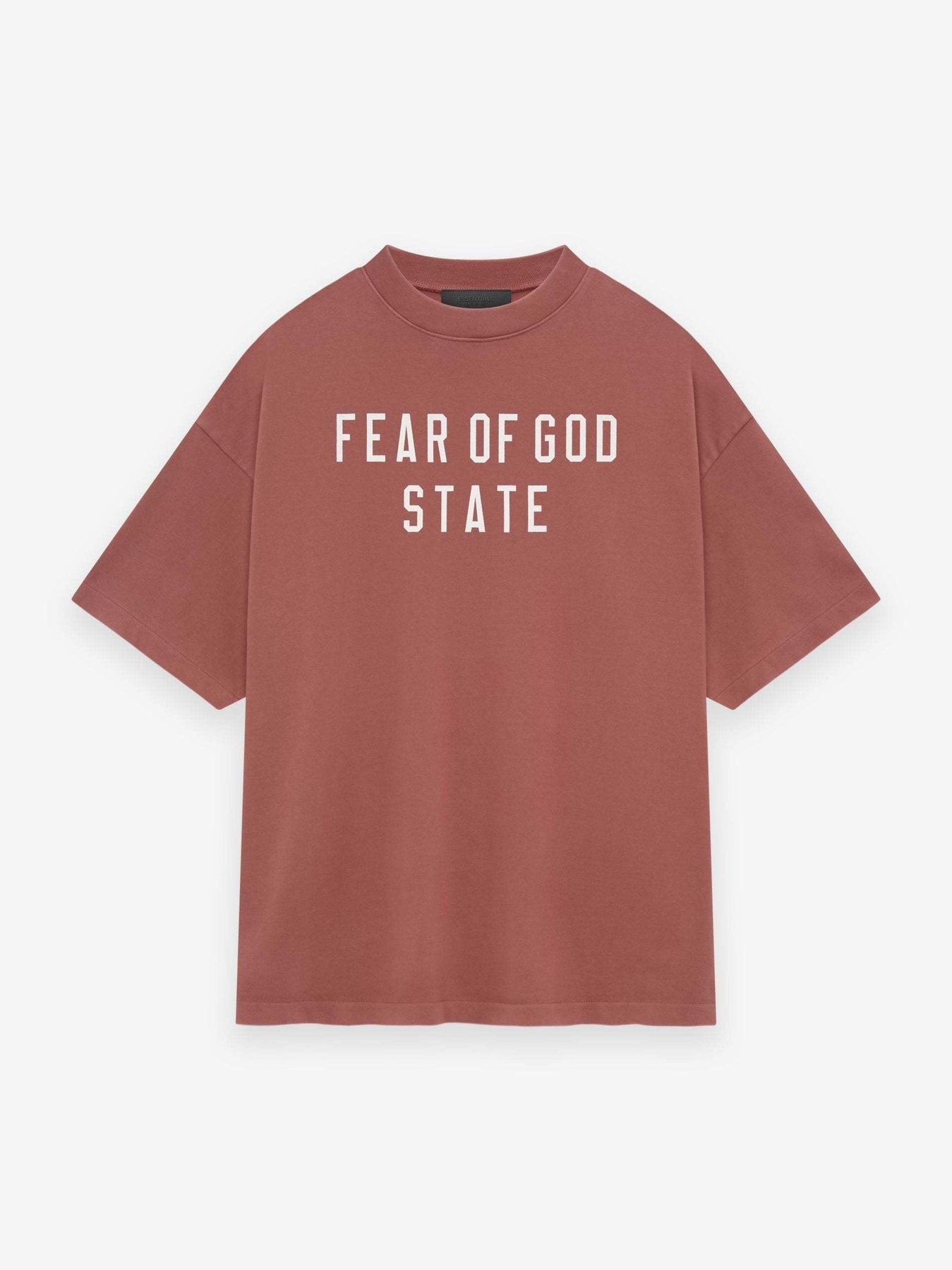 ESSENTIALS Fear of God State Graphic T-Shirt — front
