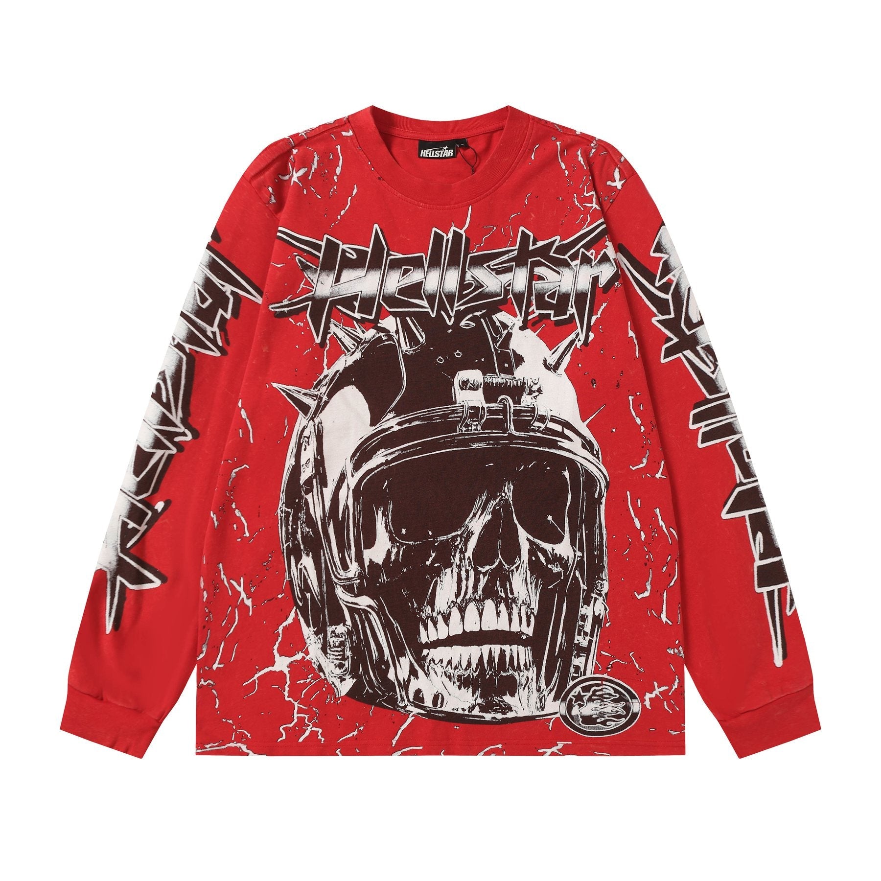Hellstar Skull 69 Graphic Long-Sleeve T-Shirt — hero