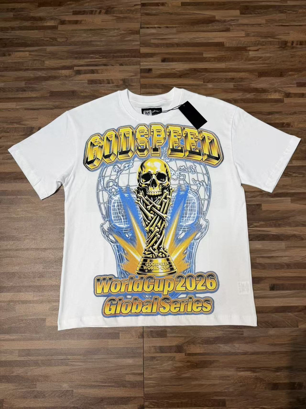 Godspeed World Cup 2026 Graphic T-Shirt — front