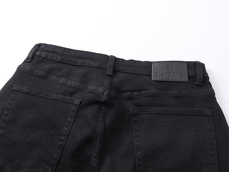 LOSTSHDWS Floral Embroidered Flared Jeans — detail