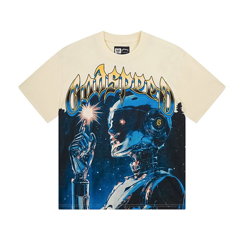 Godspeed Robot Graphic T-Shirt — front