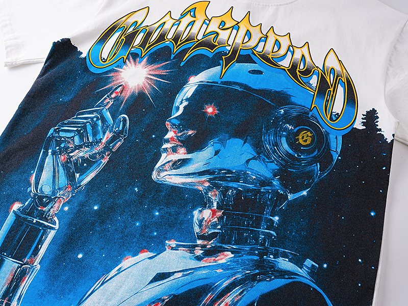 Godspeed Robot Graphic T-Shirt — detail