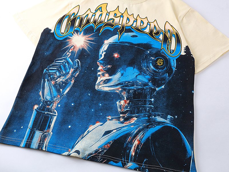 Godspeed Robot Graphic T-Shirt — detail