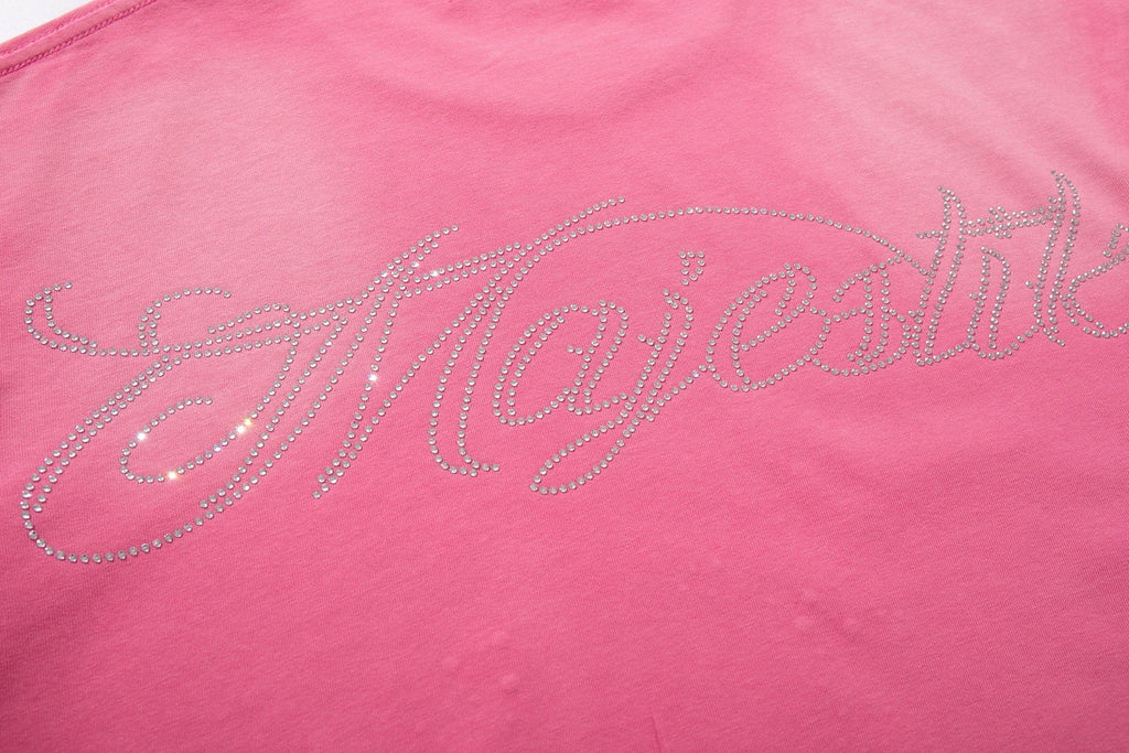 MAJESTIK Broken Heart Graphic T-Shirt — detail