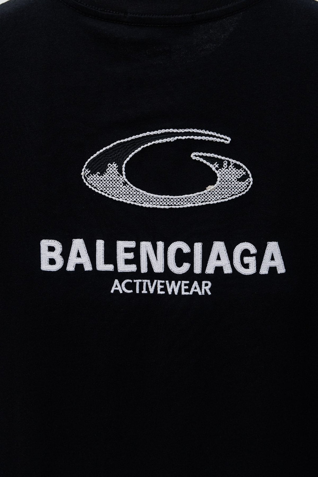 Balenciaga Activewear Graphic T-Shirt — detail