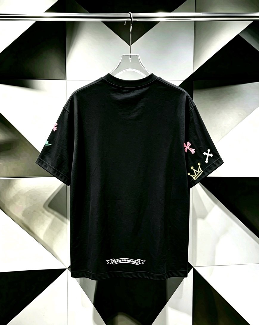 Chrome Hearts Multicolor Motif Cluster T-Shirt — back