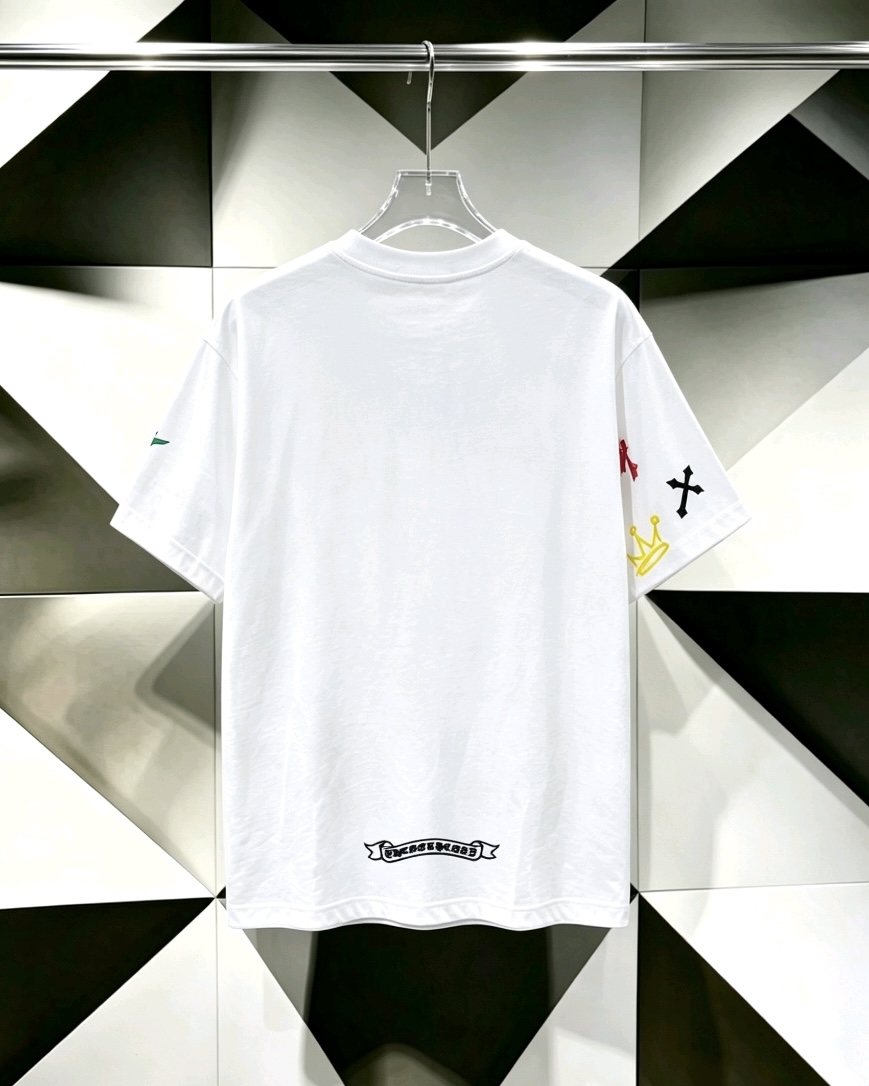 Chrome Hearts Multicolor Motif Cluster T-Shirt — back