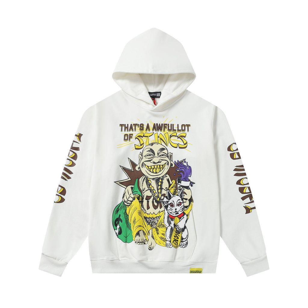 THAT'S A AWFUL LOT OF COUGH SYRUP Stings Character Graphic Hoodie — hero