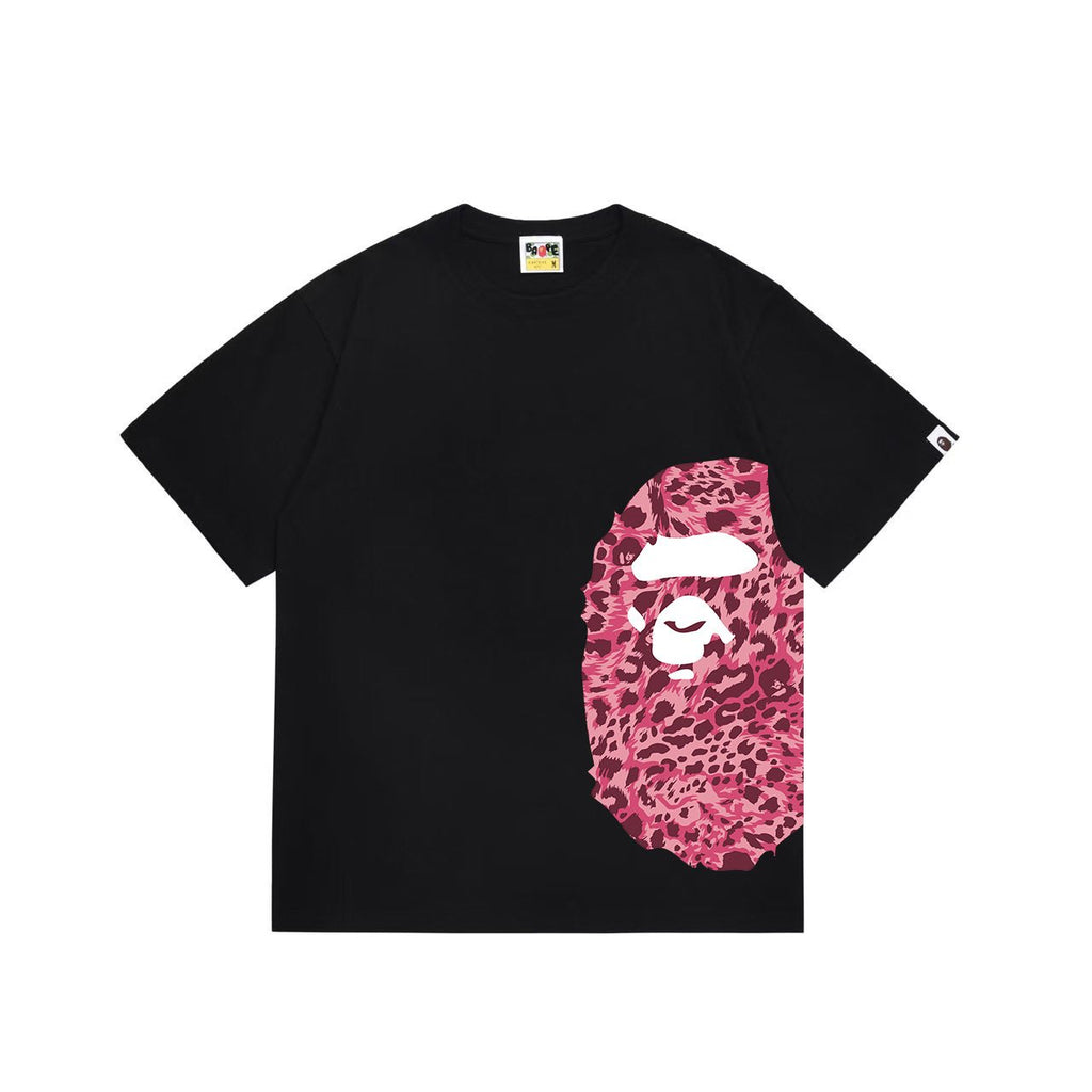 BAPE Pink Camo Ape Head Graphic T-Shirt — hero