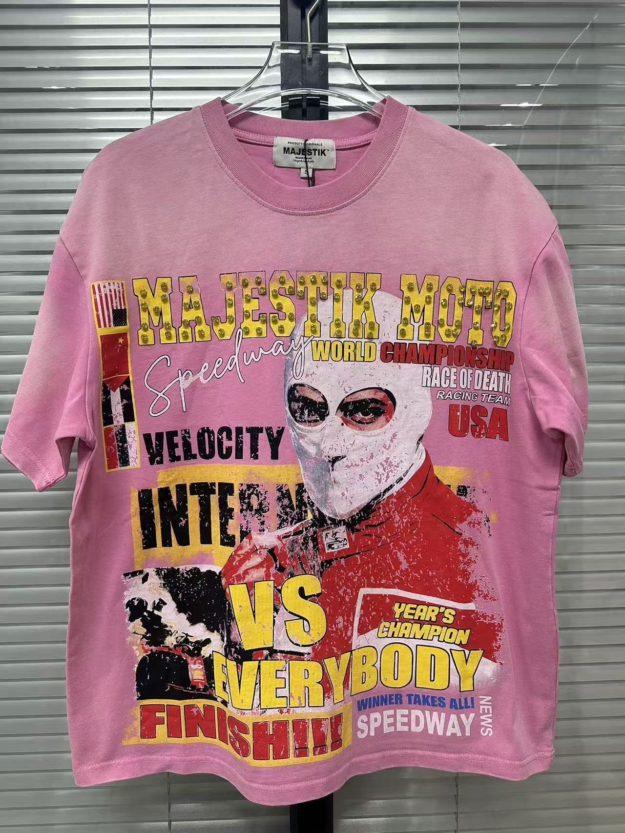 MAJESTIK Racing Moto Graphic T-Shirt — context